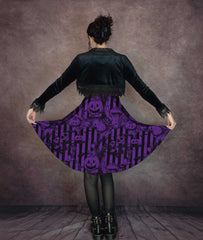 Nightmare B4 Christmas Halloween Dress - Purple Jack and Sally Dress