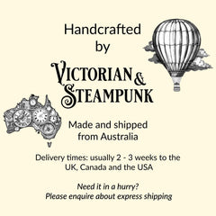 Bottle Green Steampunk Clockwork Corset Gown - Made to Measure, Plus Size Friendly