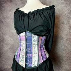 Jane Austen Novels Underbust Corset - Plus Size Friendly - Handmade in Australia