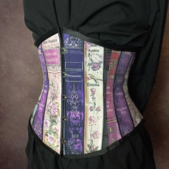 Jane Austen Novels Underbust Corset - Plus Size Friendly - Handmade in Australia