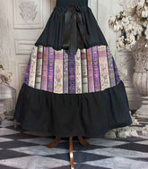 Jane Austen Full Skirt - Longer Tea Length - Jane Austen Novels - Plus Size Adustable