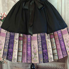 Jane Austen 50's Style Full Skirt - Literary Skirt - Plus Size Adustable