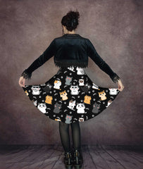 Kitty Cats Dress - Cute Cat Lover Dress - Cat Rescue Party Dress - Plus Size Friendly