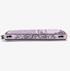 Lady Whistledown's Society Papers Wallet - Lavender Bridgerton Purse