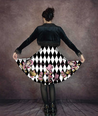 Mad Hatter Tea Party Dress - Plus Size Friendly (AAMH1)