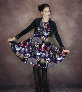 Nightmare B4 Christmas Dress - Fun Halloween Dress - Plus Size Friendly