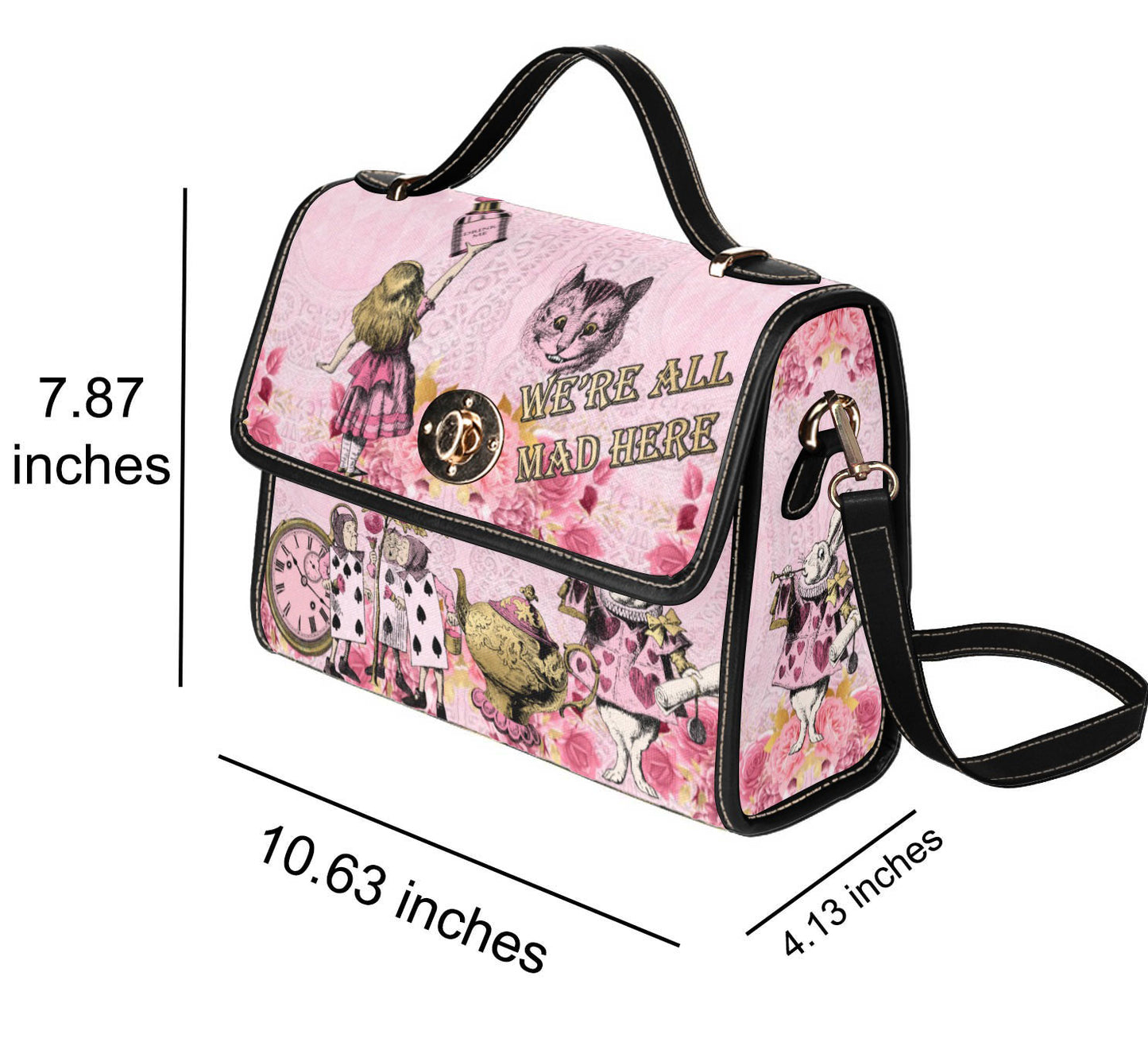 Alice in Wonderland Pink and Gold - Mad Hatter Tea Party Accessory (2)
