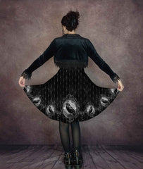 Raven Gothic Dress - Nevermore Dress - Plus Size Friendly