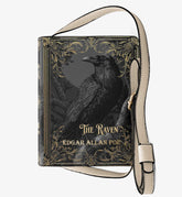 The Raven Book Purse - Edgar Allan Poe Literary Bag