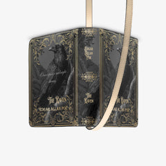 The Raven Book Purse - Edgar Allan Poe Literary Bag