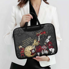 Alice in Wonderland 16 inch Laptop Bag - Gothic Alice Computer Bag (JPRGLAP)