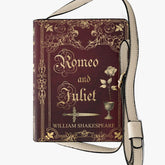 Shakespeare Romeo and Juliet Book Purse - William Shakespeare Shoulder Bag