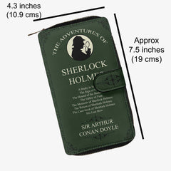 Sherlock Holmes Long Zipper Wallet - Gift for Sherlock Fans (JPSHERG)