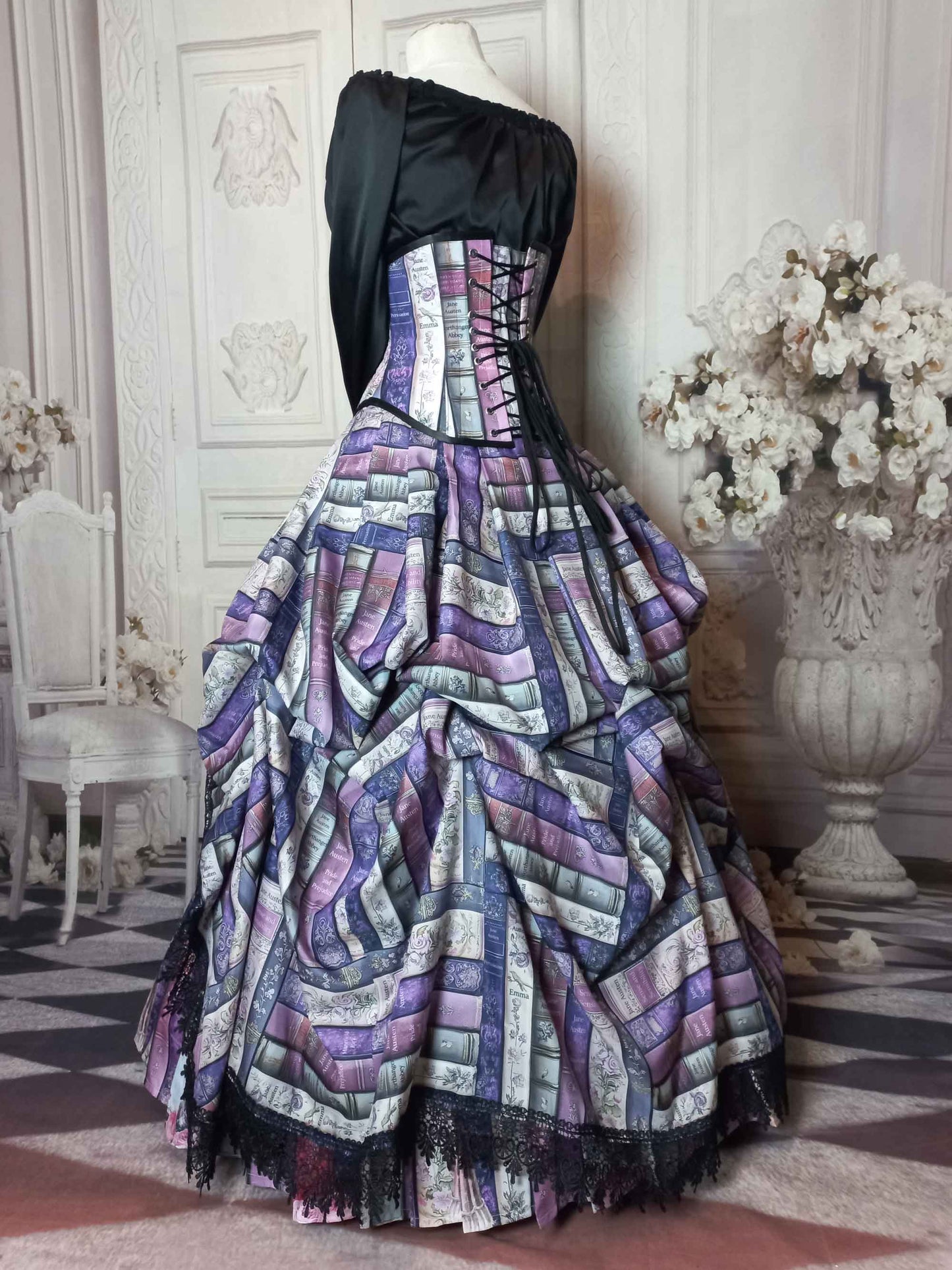 Jane Austen Novels Corset Gown - Made to Measure, Plus Size Friendly