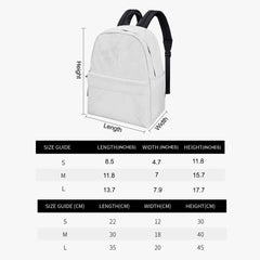 Mushroomcore Purple and Pink School Backpack - Forestcore Vibrant Travel Bag (JPMUSHPP1)