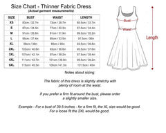 Hot air balloon Fun Steampunk Party Dress (Thinner Fabric Multi)