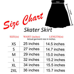 Beetlejuice Costume Skirt - Black and White Striped Casual Skirt -