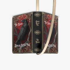 The Raven Shoulder Bag - Gift for Book Lovers - Librarian Gift