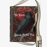 The Raven Shoulder Bag - Gift for Book Lovers - Librarian Gift