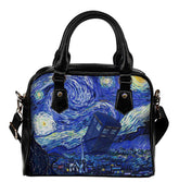 Doctor Who Handbag - Van Gogh and The Doctor Tardis Purse (JPHB99)
