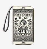 Weird Girls Club Wallet – Gothic Bookish Wristlet