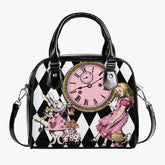 Alice in Wonderland Tea Party Shoulder Purse (JPPINKAT)