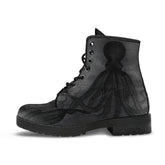 Cthullu Steampunk Lace Up Combat Boots (REG62a)