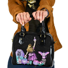 Pastel Goth Alice in Wonderland Handbag - Kawaii Alice in Wonderland bag (BAPAGA2)