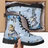 Blue Alice in Wonderland Boots (JPREGB2)