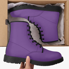 Purple Festival Combat Boots (JPREGSO1)