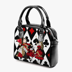 Queen of Hearts Alice in Wonderland Shoulder Purse (JPQOH)