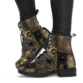 Combat Boots - Steampunk Gothic Gifts - Dark Academia Boots (REGSTP2)