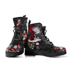 Alice in wonderland Gothic boots (REG80b)