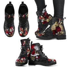Alice in wonderland Gothic boots (REG80b)