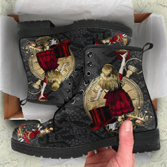 Alice in wonderland Gothic boots (REG80b)
