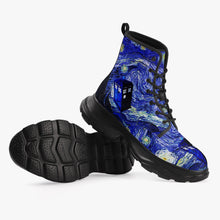 Load image into Gallery viewer, Van Gogh and The Doctor Chunky Boots (JPREG50)
