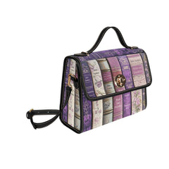 Jane Austen Satchel with Black Trim and Shoulder Strap