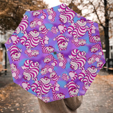 Load image into Gallery viewer, Cheshire Cat - Alice in Wonderland Automatic Umbrella - Mad Hatter Tea Party Parasol (UMCC2)
