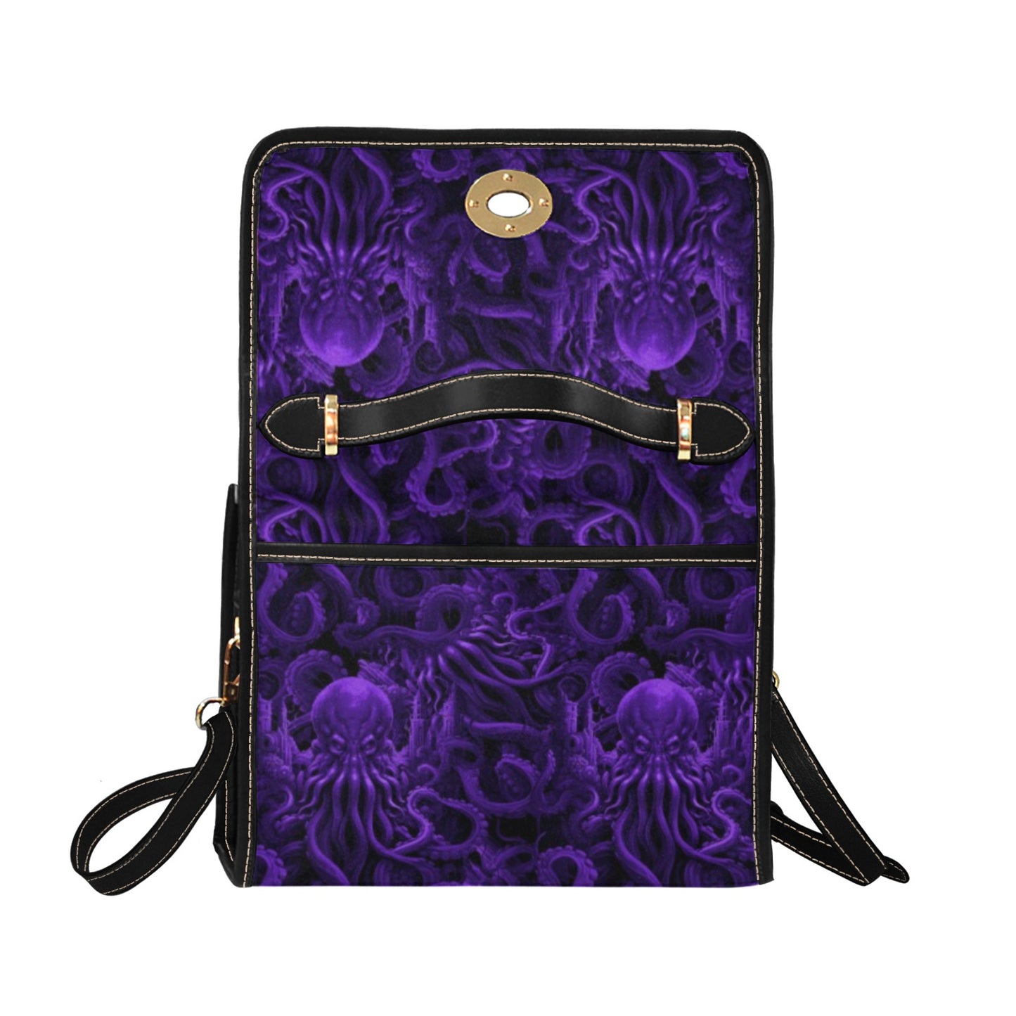 Cthulhu Victorian Horror Satchel Bag - HP Lovecraft Steampunk Bag (CTHULHUSATCHP)