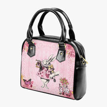 Load image into Gallery viewer, Alice in Wonderland  White Rabbit Handbag -  Pink Alice in Wonderland Purse -  (JPHB26)
