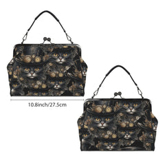 SteamCat Kisslock Purse