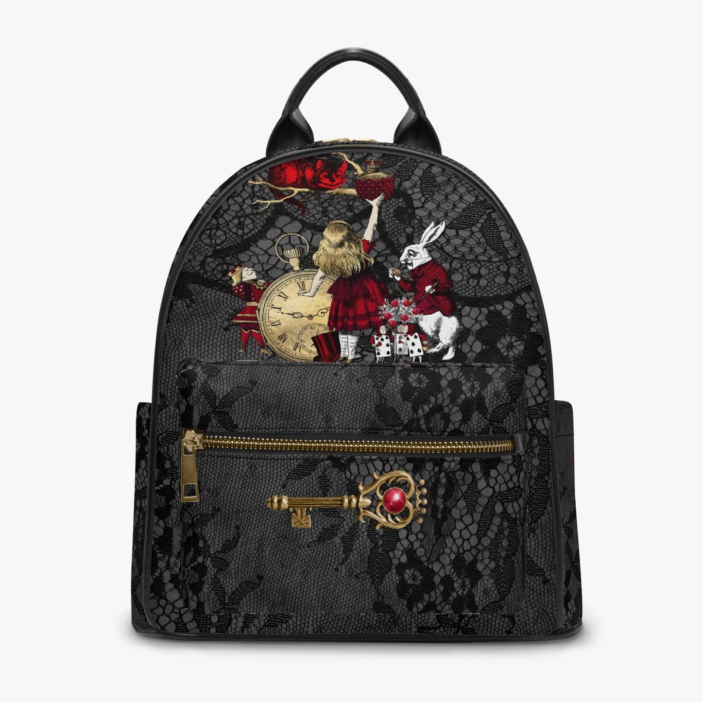 Alice in Wonderland Small Cute Goth Back Pack (JPRGBP)