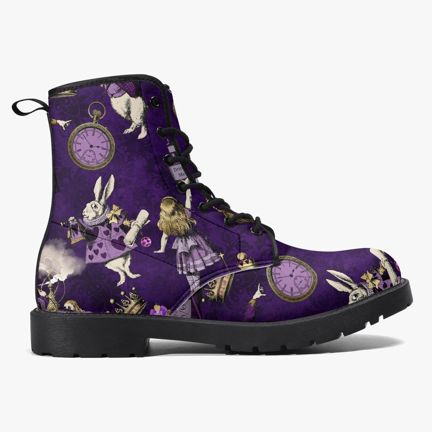 Alice in Wonderland Dark Purple Boots (JPPAP)
