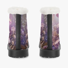 Load image into Gallery viewer, Dreamy Mushroomcore Combat Boots - Surreal Toadstool Forestcore Boots (JPFMUSH12)
