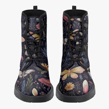 Load image into Gallery viewer, CottageCore Vegan Leather Boots - Floral ForestCore Boots (JPCC1)
