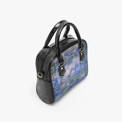 Monet Lillies Shoulder Purse - Gift for Art Lover - The Lilies by Claude Monet (JPHBMON)
