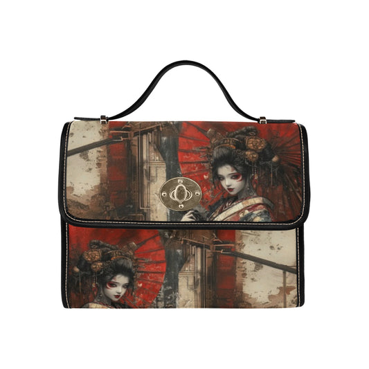 Red Kimono Geisha Satchel