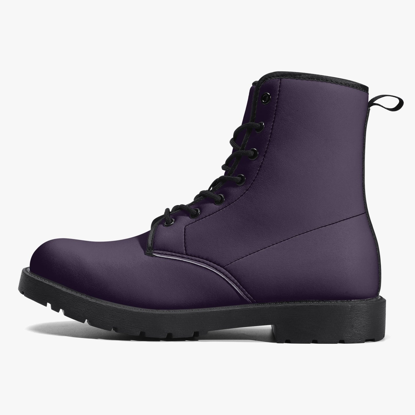 Dark Purple Combat Boots (JPPDKP)