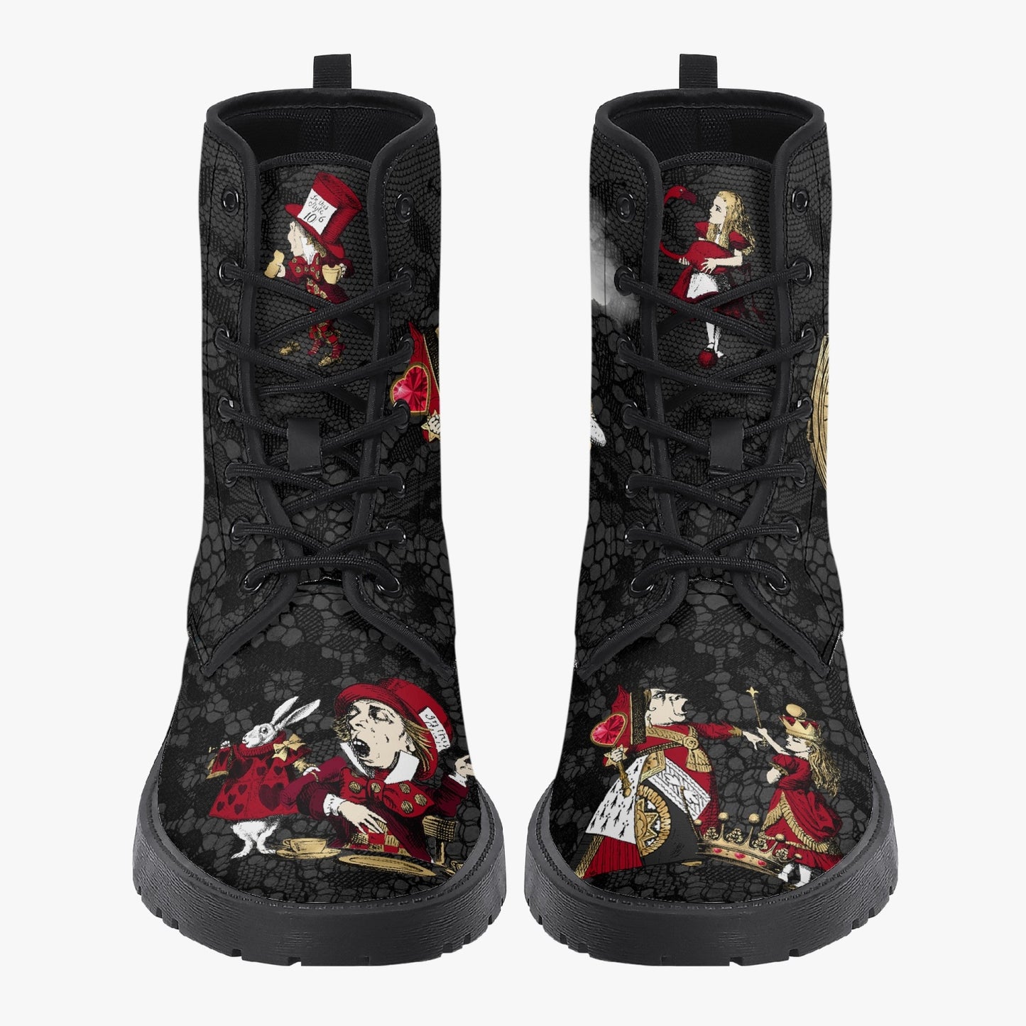 Alice in wonderland Gothic boots (JPREG80b)