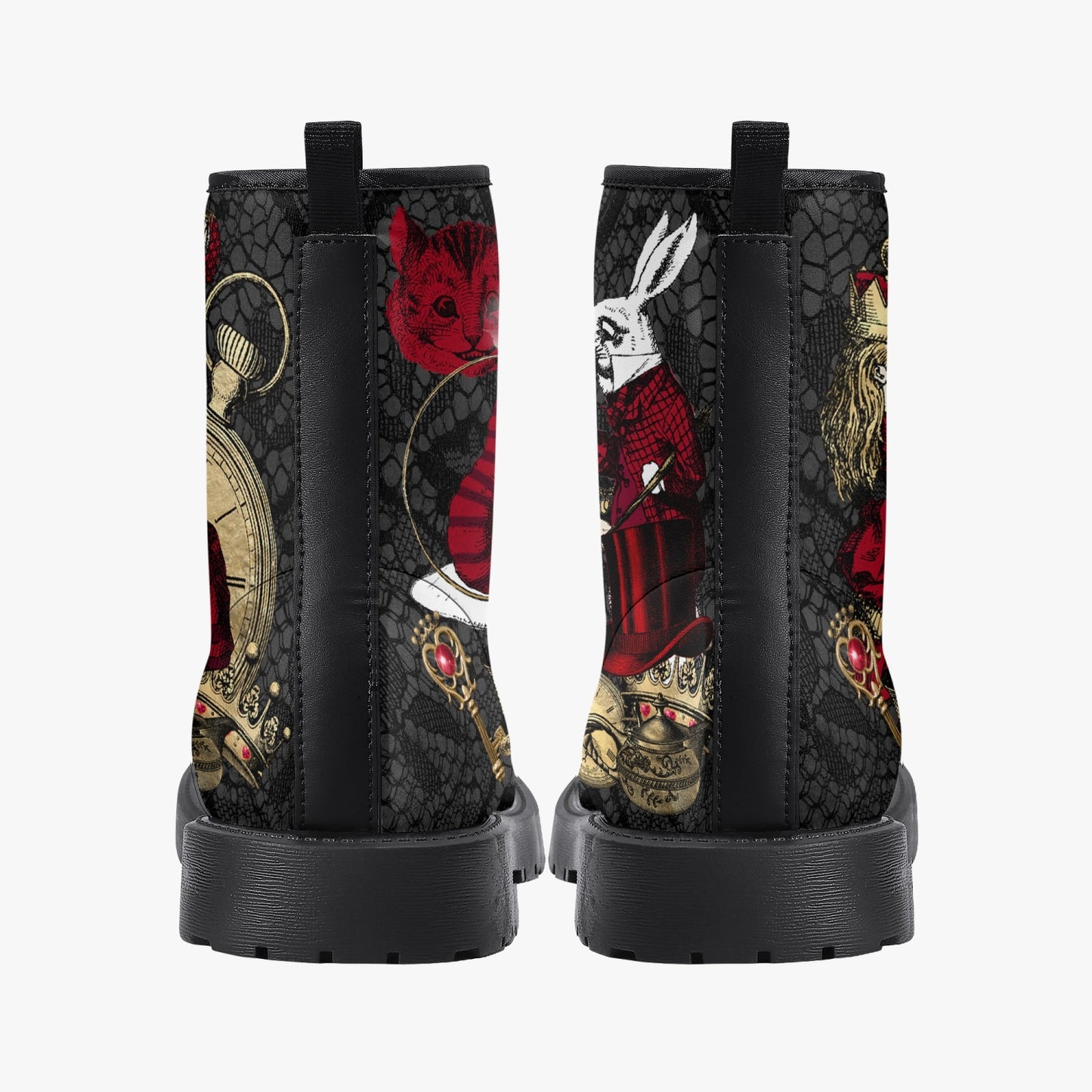 Alice in wonderland Gothic boots (JPREG80b)